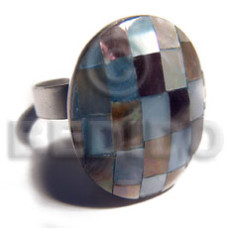 big accent haute hippie oval 28mmx23mm 
