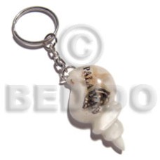 45mmx28mm white seashell resin with laminated seashell