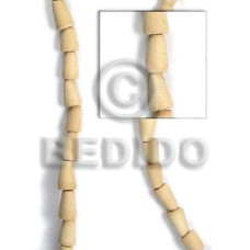 natural white wood tear drops 7x15mm