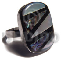 big accent haute hippie rounded square 25mmx20mm  adjustable me