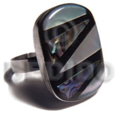 big accent haute hippie rounded square 25mmx20mm  adjustable me