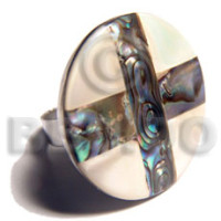 big accent haute hippie round 28mm  adjustable metal ring  lam