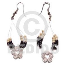 floating 2 3mm black coco pokalet with acrylic