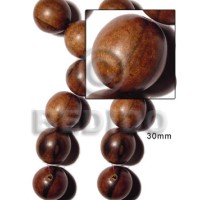camagong large beads 30mm  per pc.