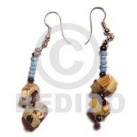 dangling everlasting luhuanus with 2 3mm coco Pokalet.