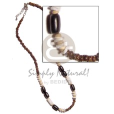 2 3mm coco Pokalet natural brown with buri