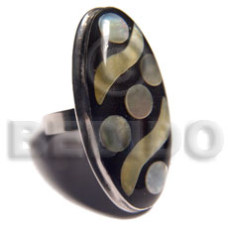 big accent haute hippie ring adjustable metal with extended flat