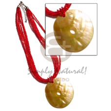 6 rows dark red multi layered glass