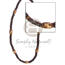 4 5mm coco pokalet black brown with wood