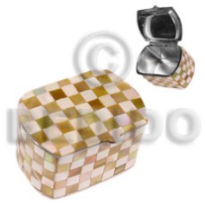 stainless metal casing with inlaid blocking troca
