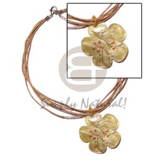 6 layer mocca wax cord with matching