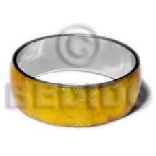 laminated golden yellow capiz