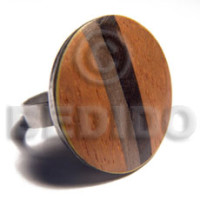 big accent haute hippie round 30mm  adjustable metal ring  pol