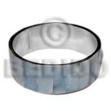laminated blue hammershell in 1 inch
