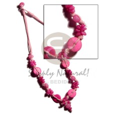 pink buri seeds and coco in double