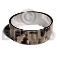 laminated inlaid brownlip in 1 inch