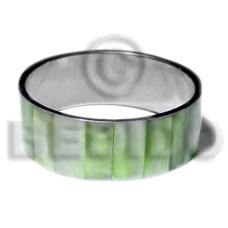 laminated neon green hammershell in 1 inch