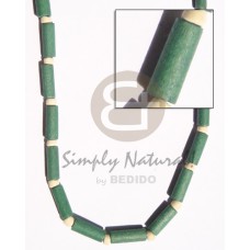 green wood tube with pukalet bleach