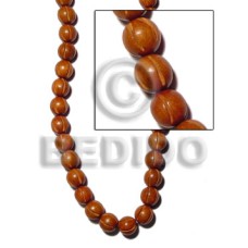 bayong round beads with groove 10mm