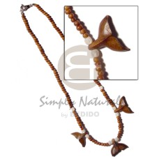 3 4mm bayong wood beads with bayong wood
