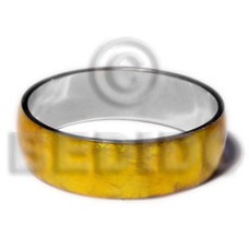 laminated yellow capiz in .75 inch