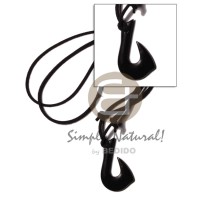 black carabao horn hook 40mm on adjustable