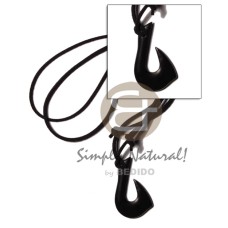 black carabao horn hook 40mm on adjustable
