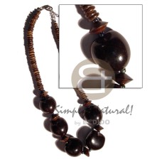 7 8mm coco Pokalet. natural brown with