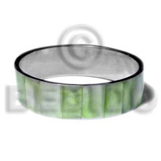 laminated lime green hammershell in .75 inch