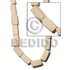 natural white wood rectangular block 14mmx20mm