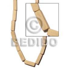 natural white wood rectangular block 10mmx30mm