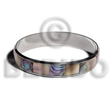 laminated brownlip paua alternate in .5 inch