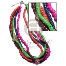 5 layers 4 5mm coco Pokalet. pink. red