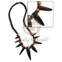 4 5mm black coco Pokalet. with black coco