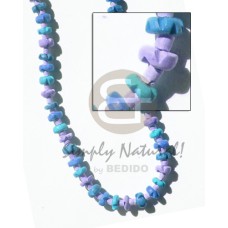 coco flower with 2 3mm coco heishe in