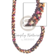3 layers twisted  2 3mm coco Pokalet