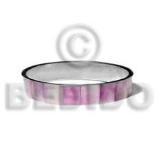 laminated pink hammershell in .5 inch