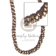 3 layers twisted  2 3mm coco Pokalet