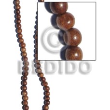 robles round wood beads 4 5mm