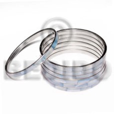 laminated hammershell blue in 5mm stainless metal