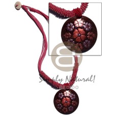 8 layers wax cord with glass