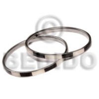 laminated hammershell natural white black tab alternate in