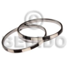 laminated hammershell natural white black tab alternate in