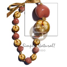 kukui nuts in painted graduated color