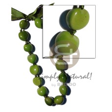 kukui nuts  in graduated painting