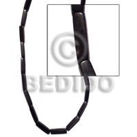 black camagong 4 sided flat tube 25mmx5mm