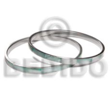 laminated hammershell green in 5mm stainless metal