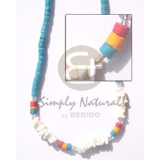 4 5 coco heishe turq blue red mango