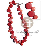 single row red tones coco sidedrill