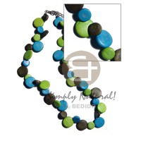 single row black blue green coco sidedrill 10mm